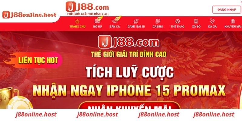 Những lý do khiến anh em nên tham giam game tại J88